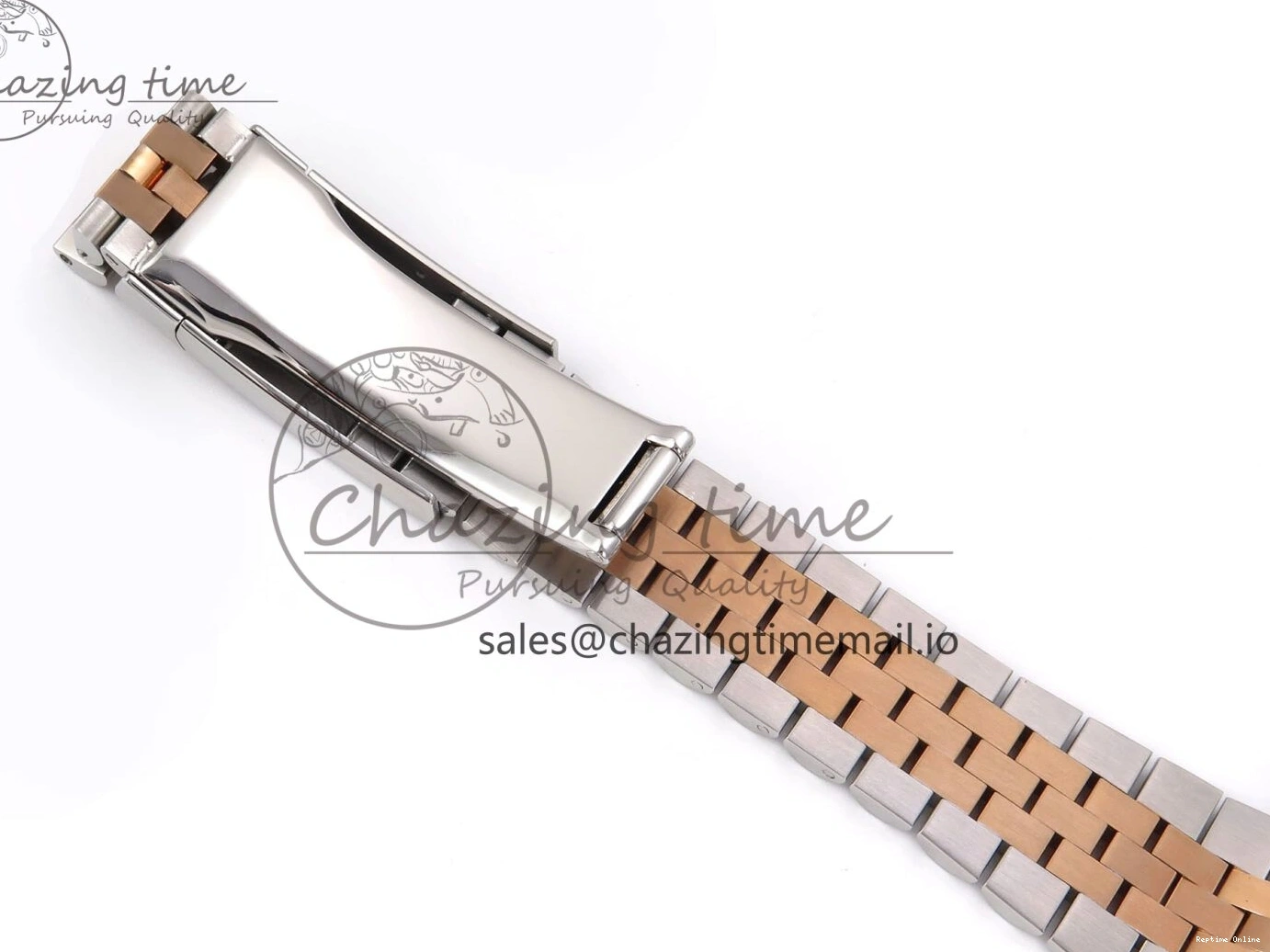 0208 DateJust 41 126331 EWEF Best Edition RG Diamonds Dial on SS RG Jubilee Bracelet A UrbanChic 999